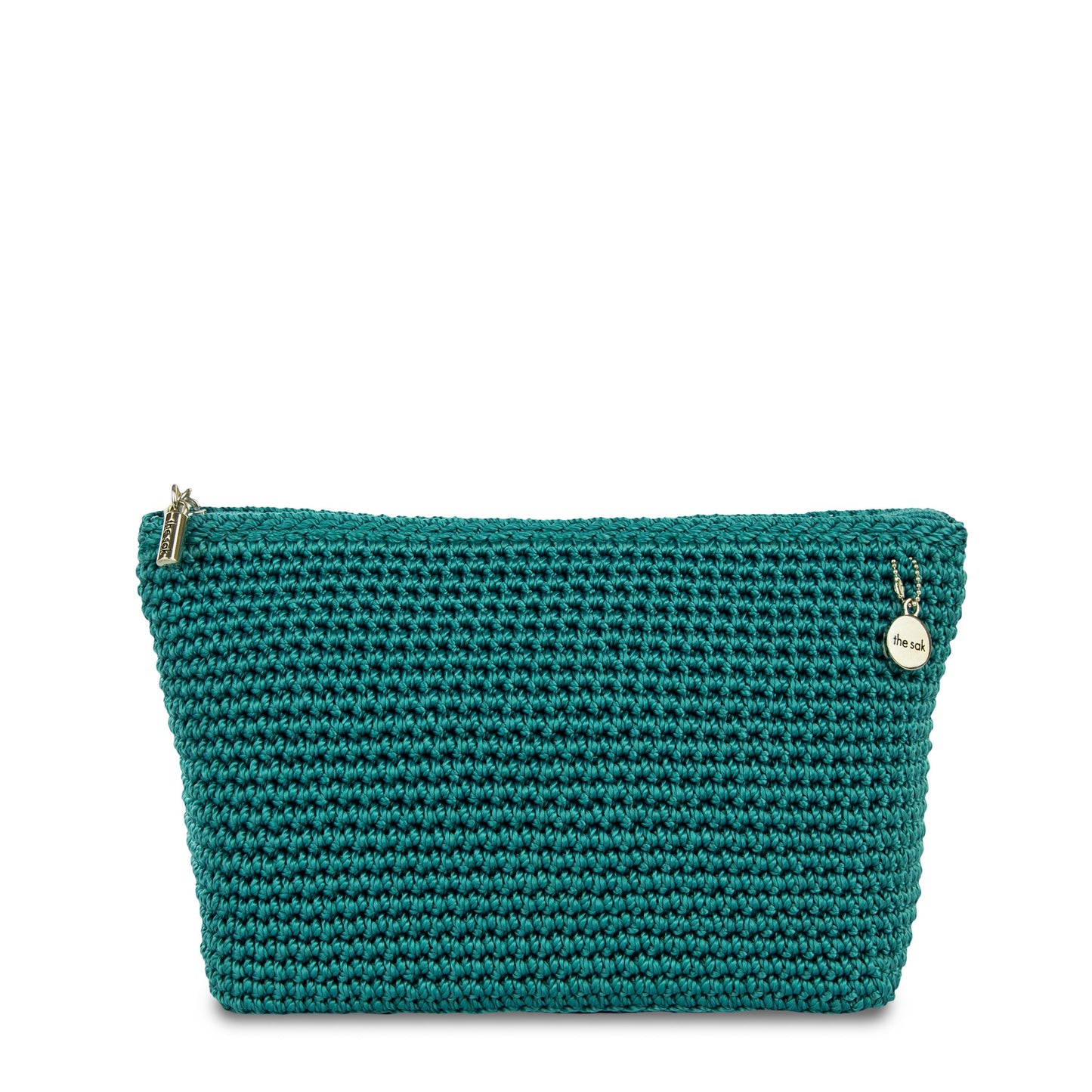The Sak Essential Medium Pouch Crochet - Azure