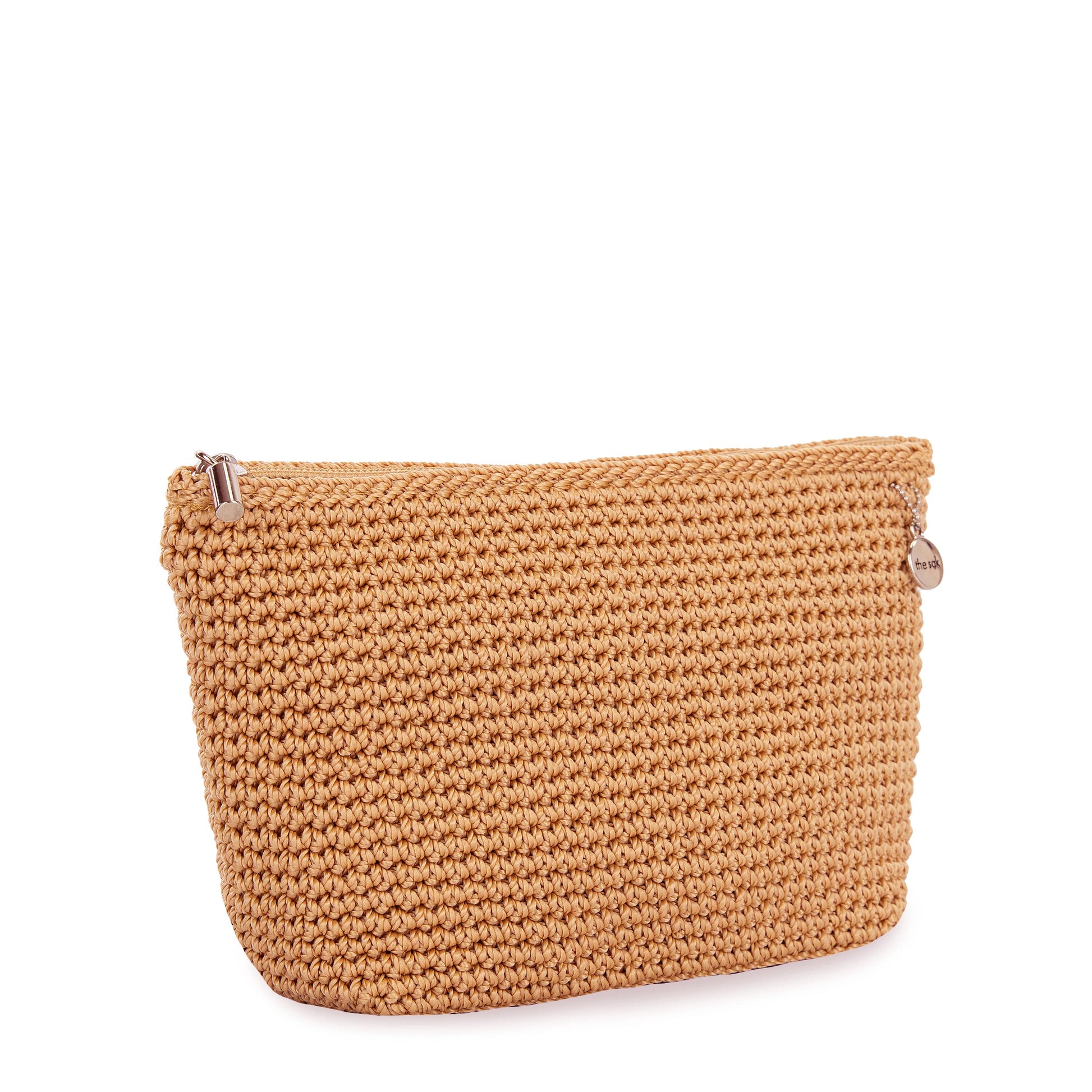 The Sak Essential Medium Pouch Crochet - |Bamboo|