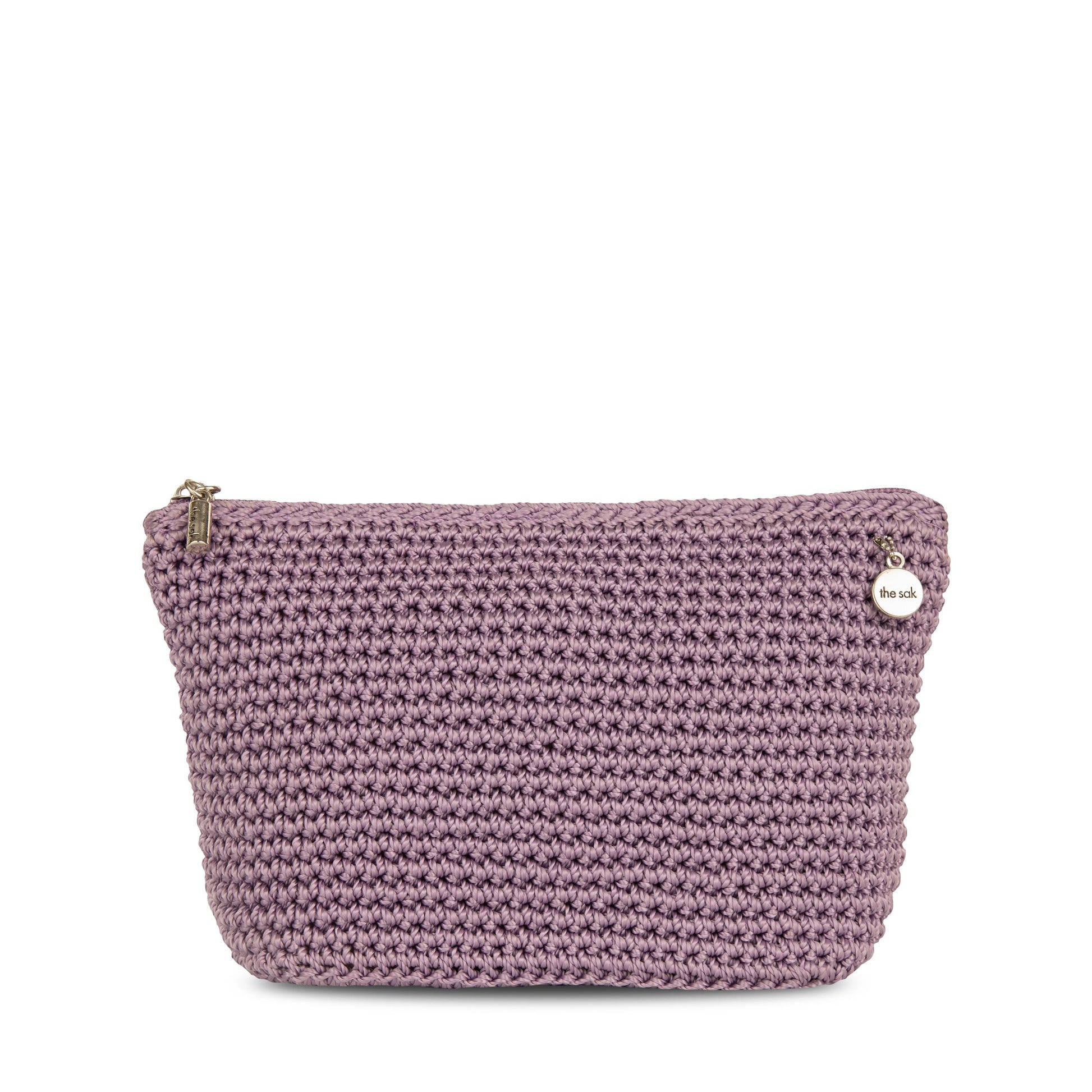 The Sak Essential Medium Pouch Crochet - |Heather|