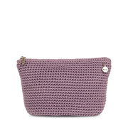 Essential Pouch - Hand Crochet - Heather