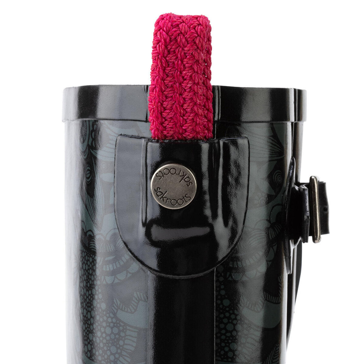 Sakroots Rhythm Rainboot - Rubber - Black Spirit Desert