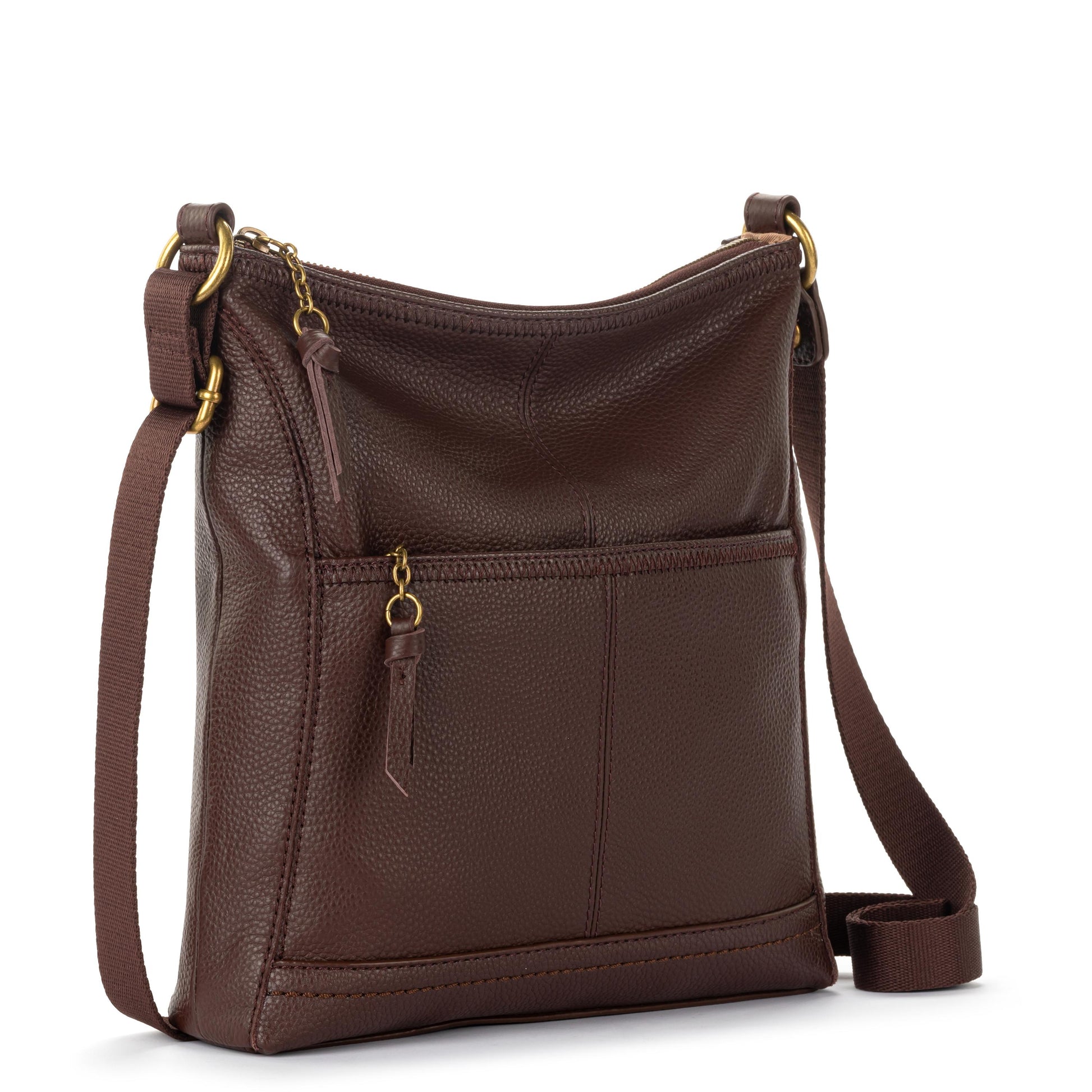 The Sak Iris Crossbody Leather - Mahogany