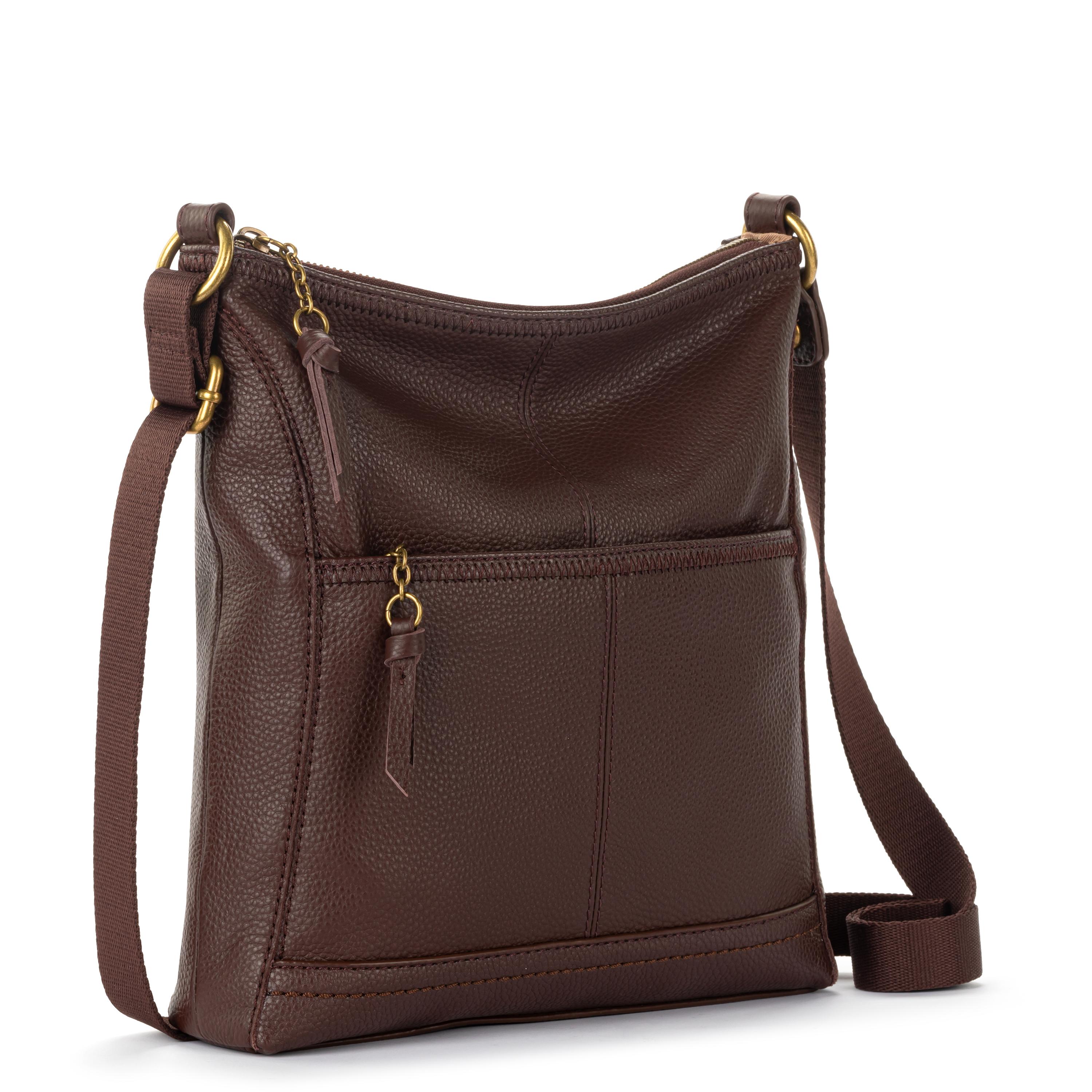 The Sak Iris Crossbody - Leather - Mahogany