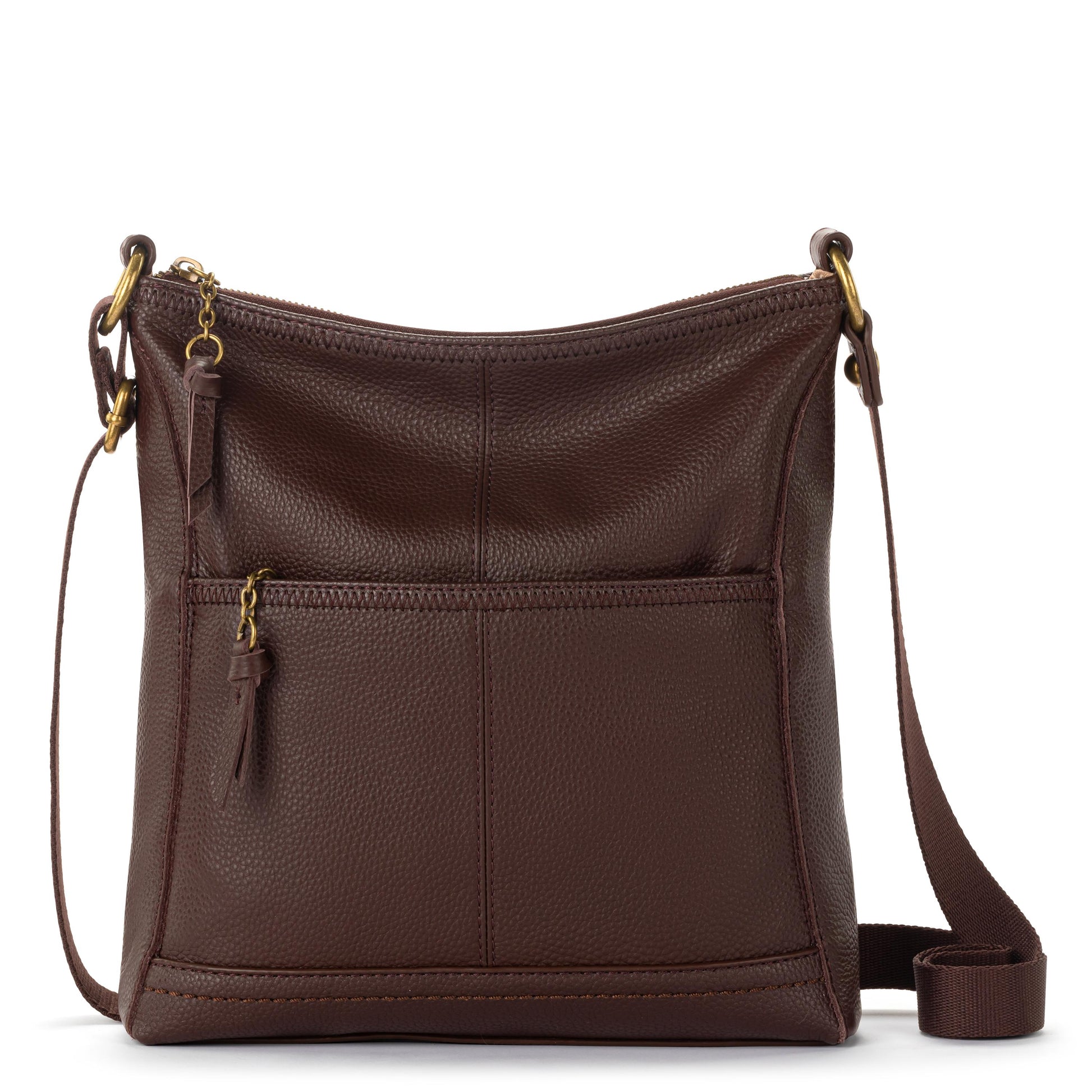 The Sak Iris Crossbody Leather - Mahogany