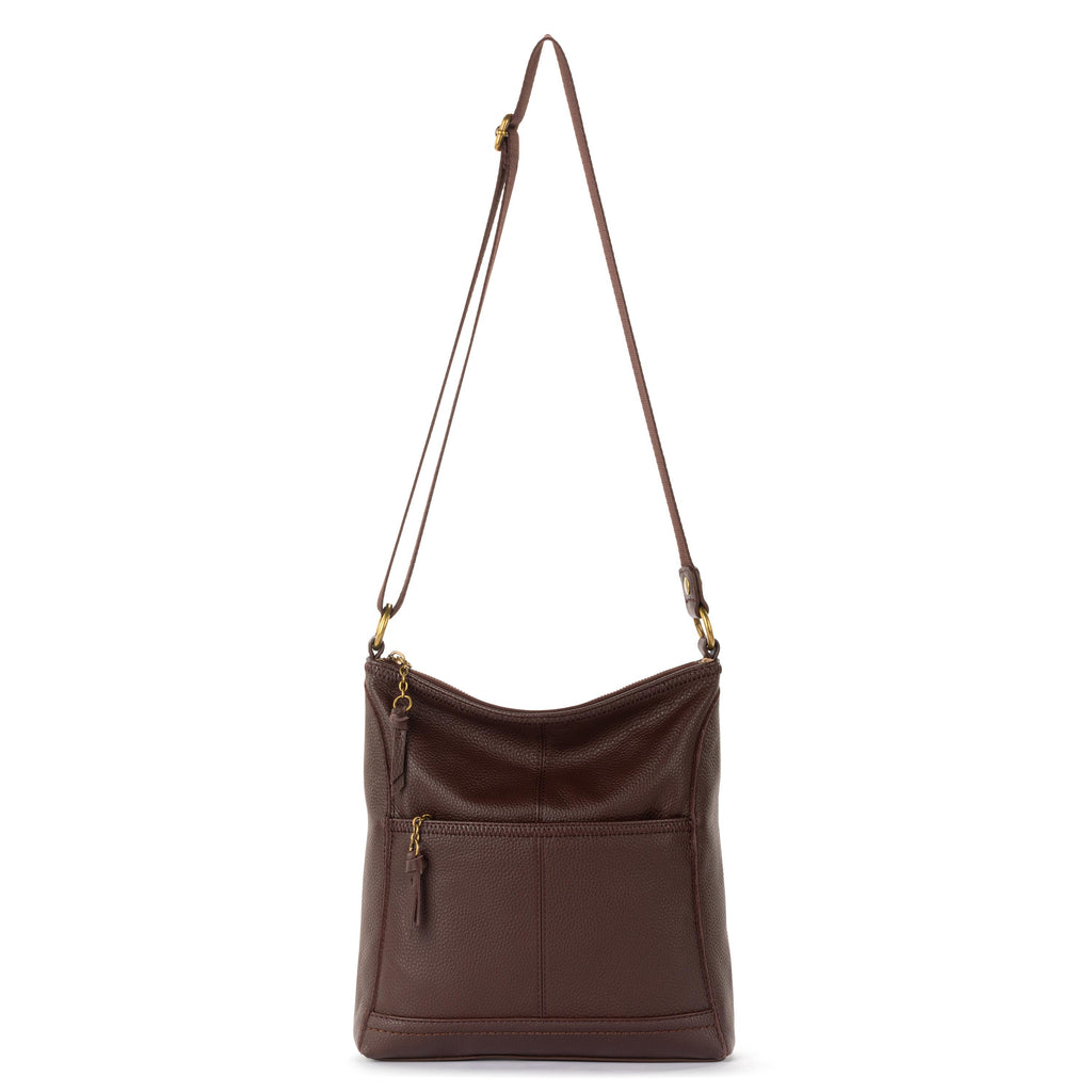 The Sak Iris Crossbody - Leather - Mahogany
