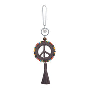 Yarnicharmz Dangle - Hand Crochet - Mushroom Peace