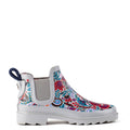 Sakroots Rhyme Rainboot - Rubber - Crimson Enchanted Forest