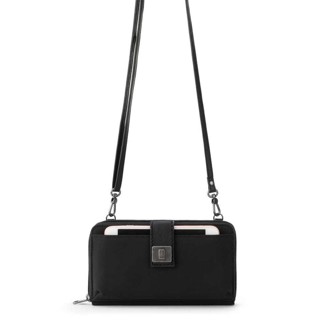 Sakroots Arcadia Smartphone Wallet - Vegan Leather - Black
