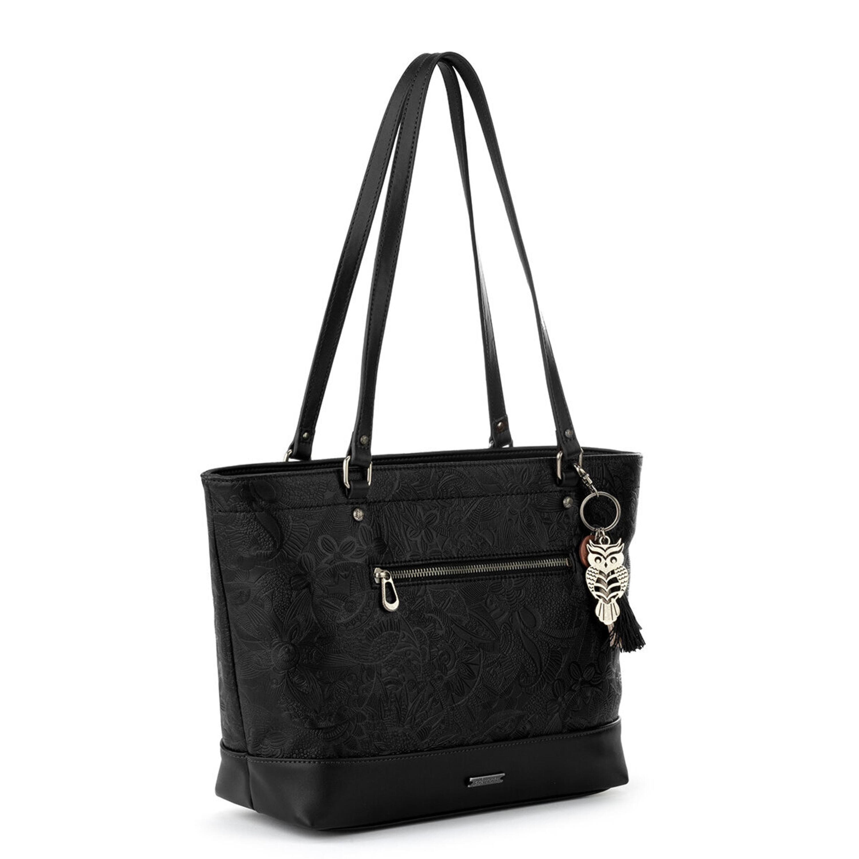 Sakroots Arcadia Metro Tote - Vegan Leather - Black