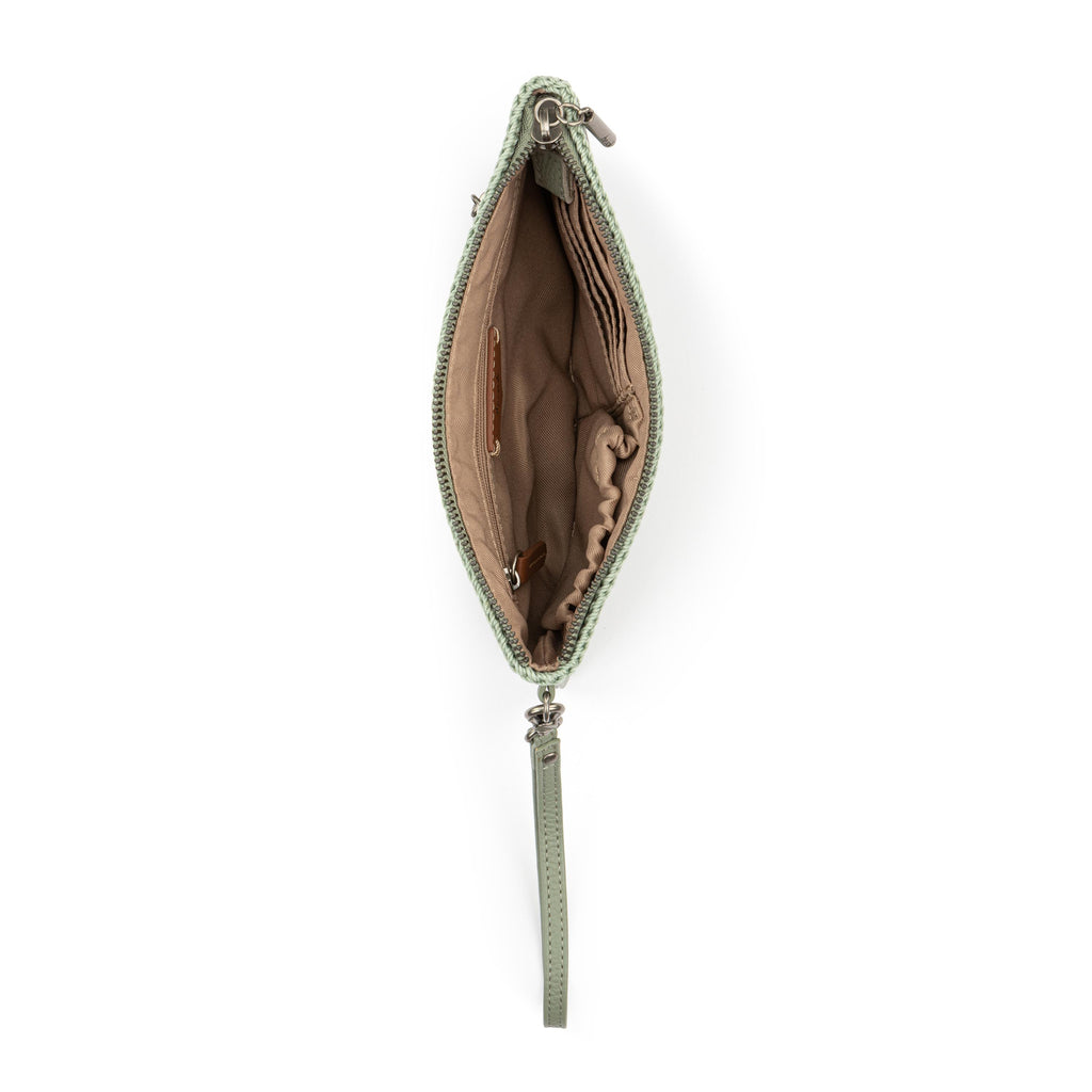 The Sak Vita Wristlet - Leather - Meadow