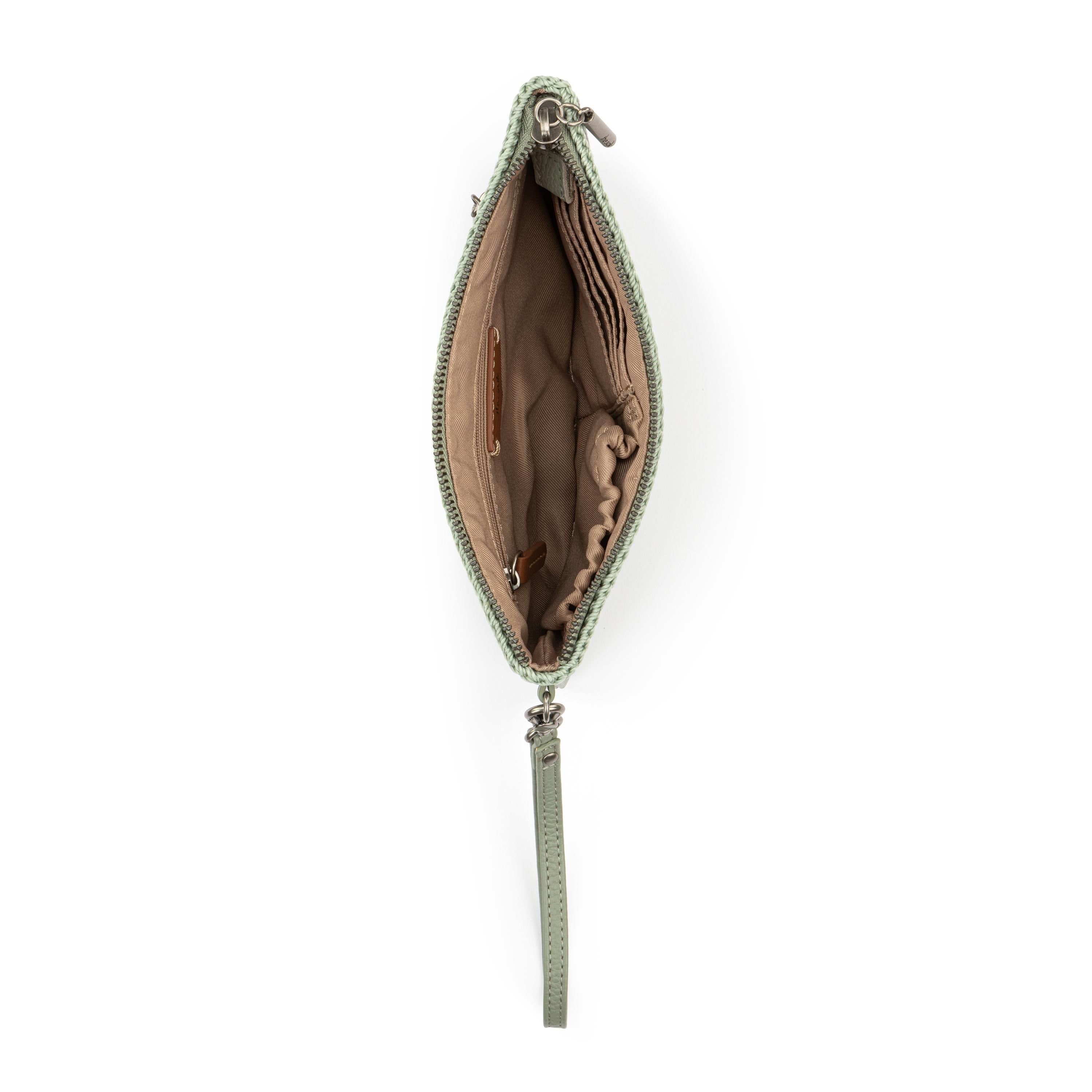 The Sak Vita Wristlet - Leather - Meadow