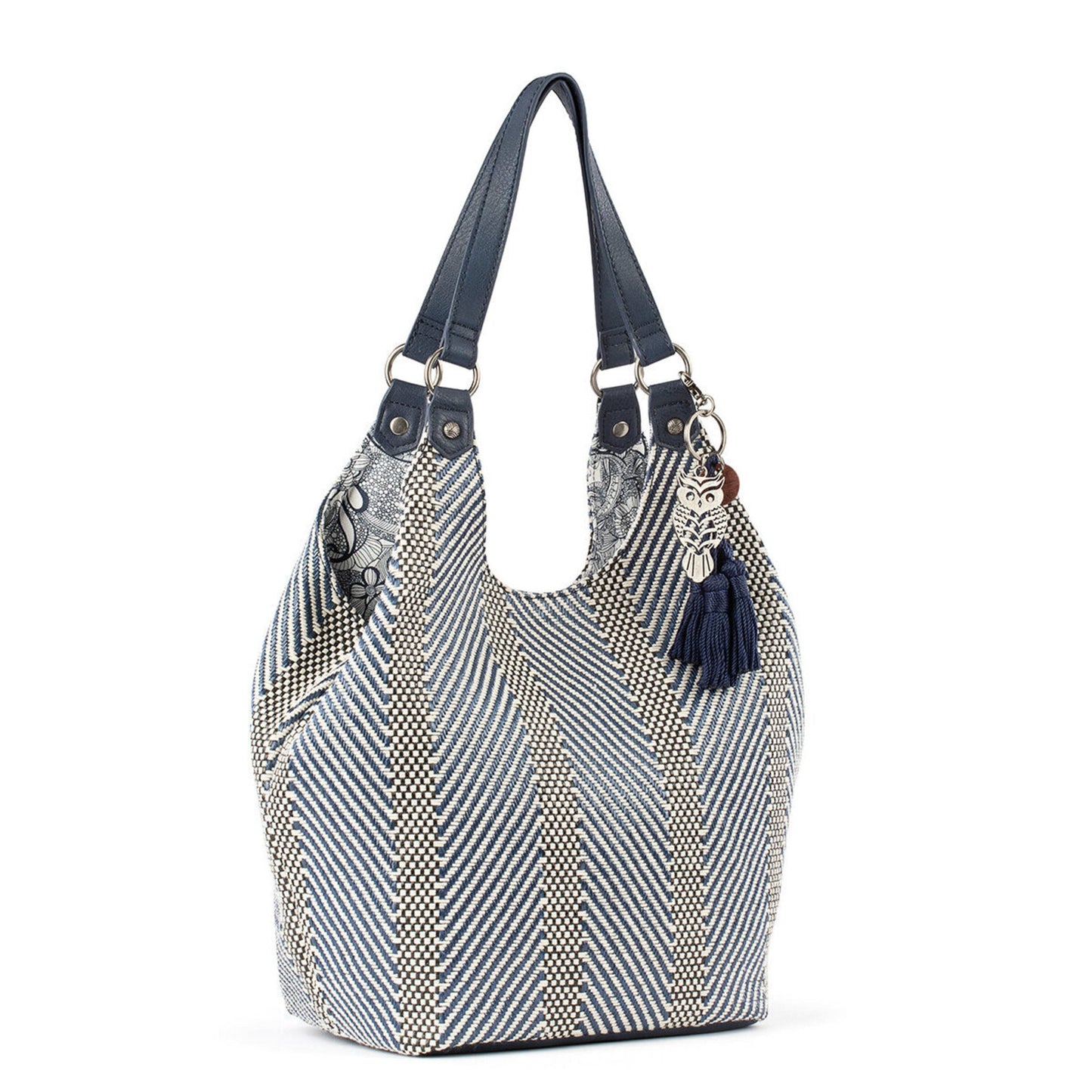 Sakroots Roma Shopper EcoTwill - |Navy Spirit Desert Woven|