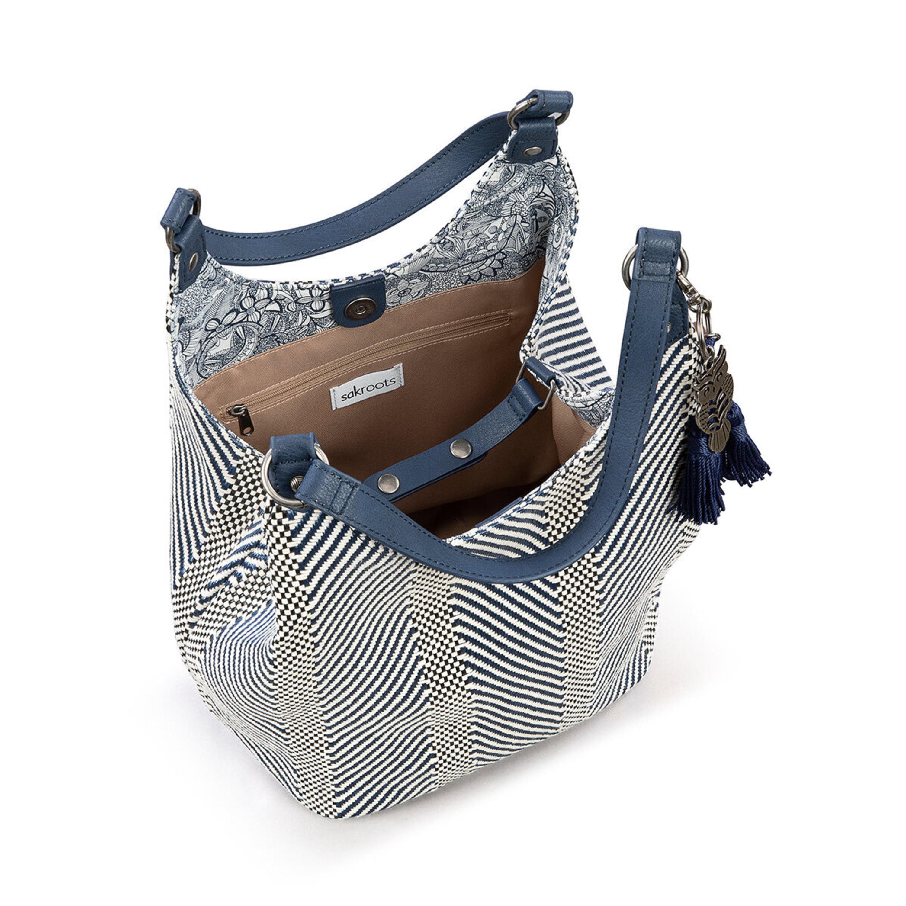 Sakroots Roma Shopper - Straw - Navy Spirit Desert Woven