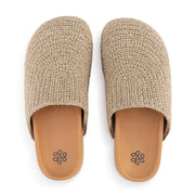 Bolinas Clog - Hand Crochet - Bamboo Static