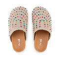 The Sak Bolinas Clog - Hand Crochet - Ecru Multi Beads