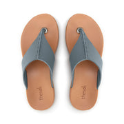 Los Feliz Sandal - Leather - Dusty Blue