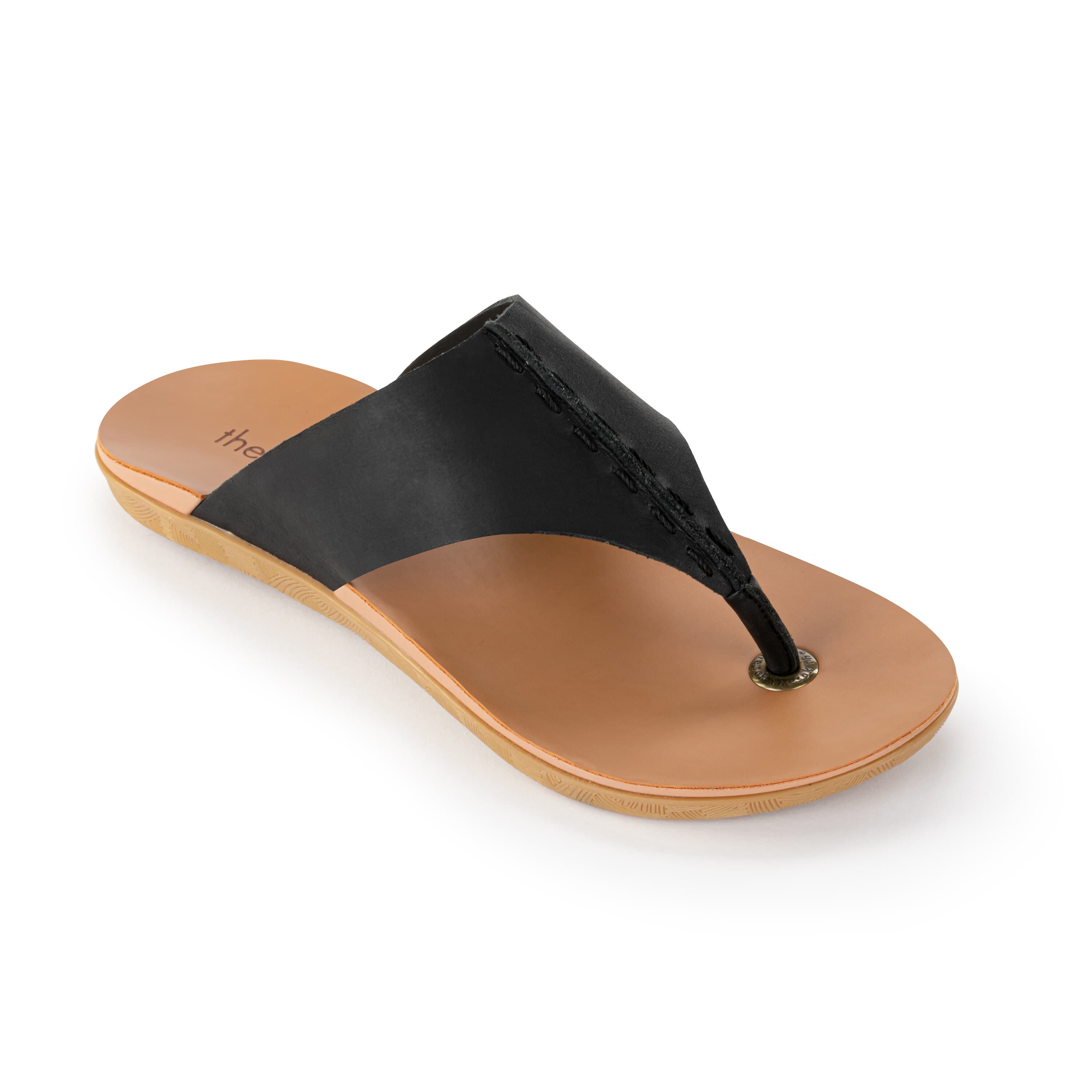 The Sak Los Feliz Sandal - Leather - Black