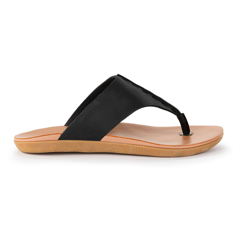 The Sak Los Feliz Sandal - Leather - Black