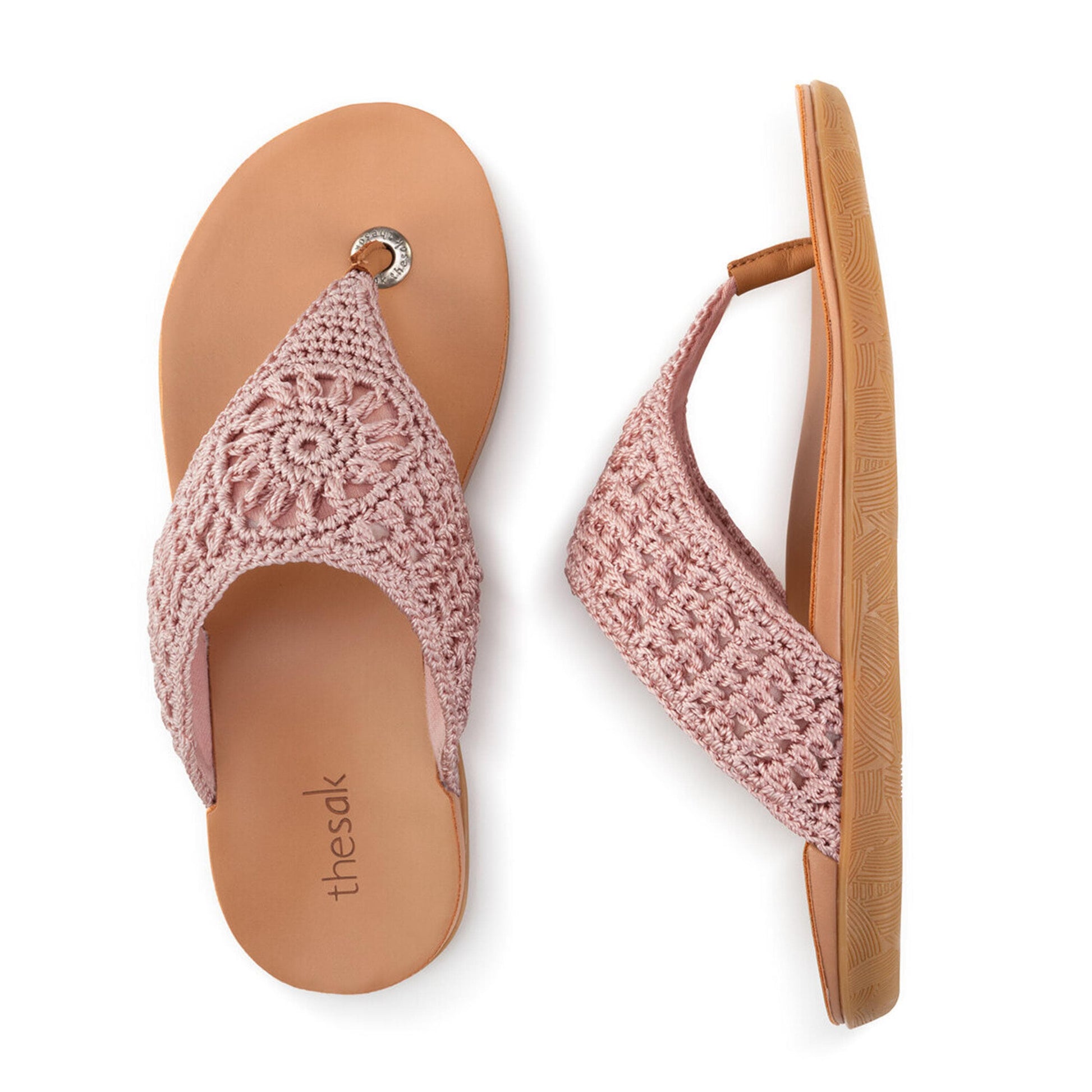 The Sak Shana Sandals Crochet - |Seashell Medallion|