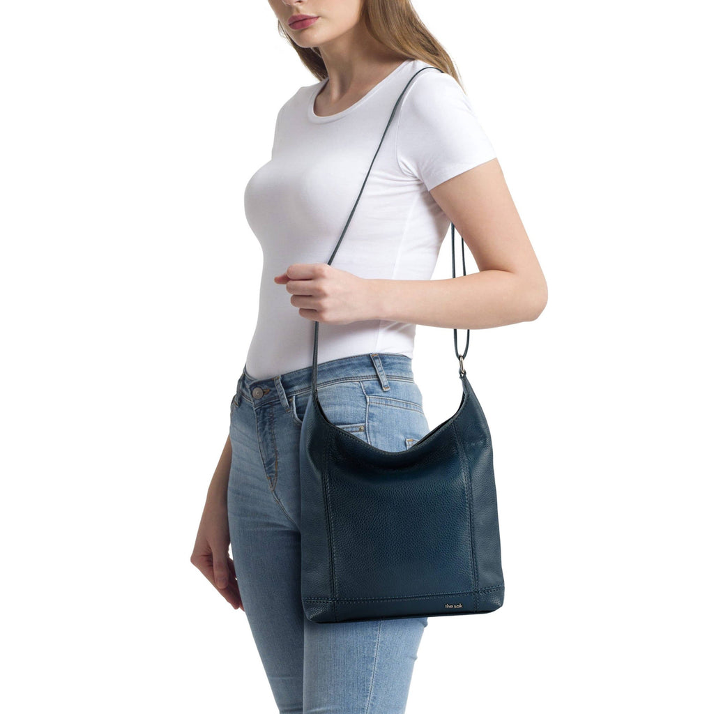 The Sak De Young Crossbody - Leather - Indigo