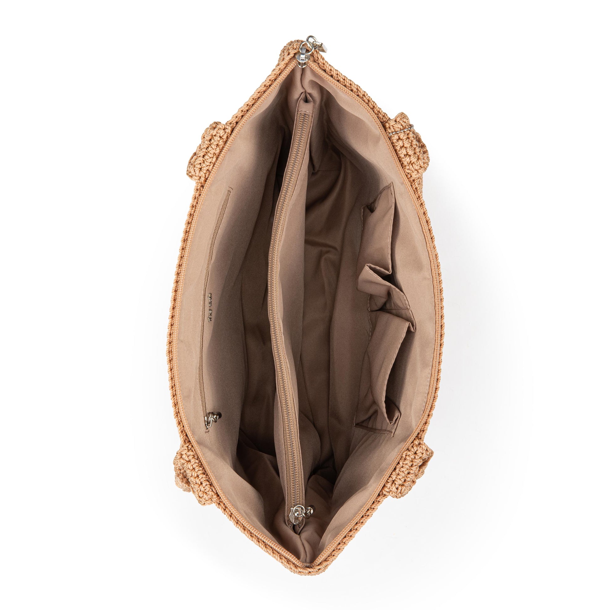 The Sak Crafted Classics Carryall Crochet - |Bamboo With Gold|