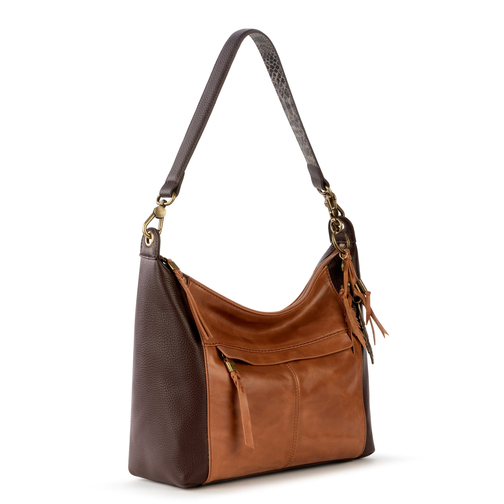 The Sak Alameda Hobo Leather - |Tobacco Snake Multi|