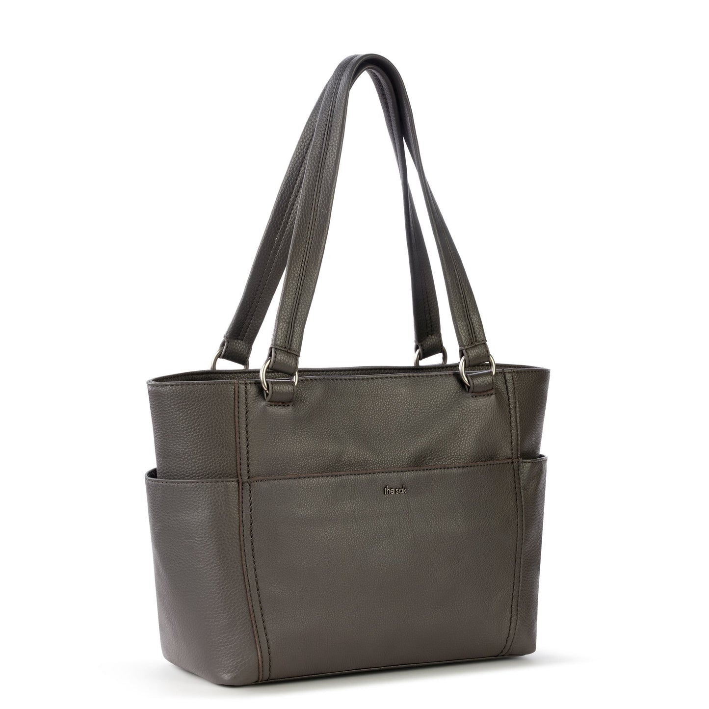 The Sak Ashby Satchel Leather - |Slate|