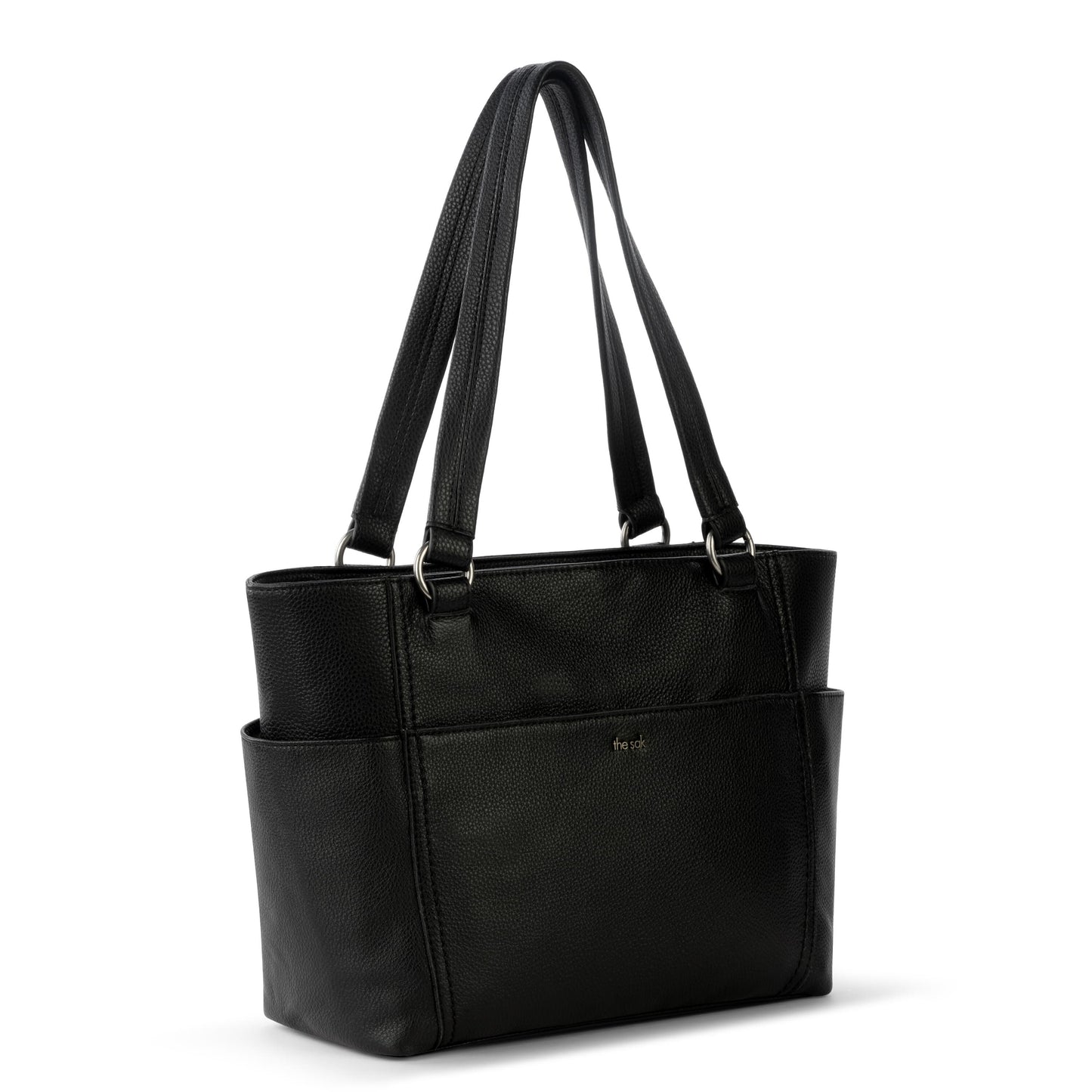 The Sak Ashby Satchel Leather - |Black|