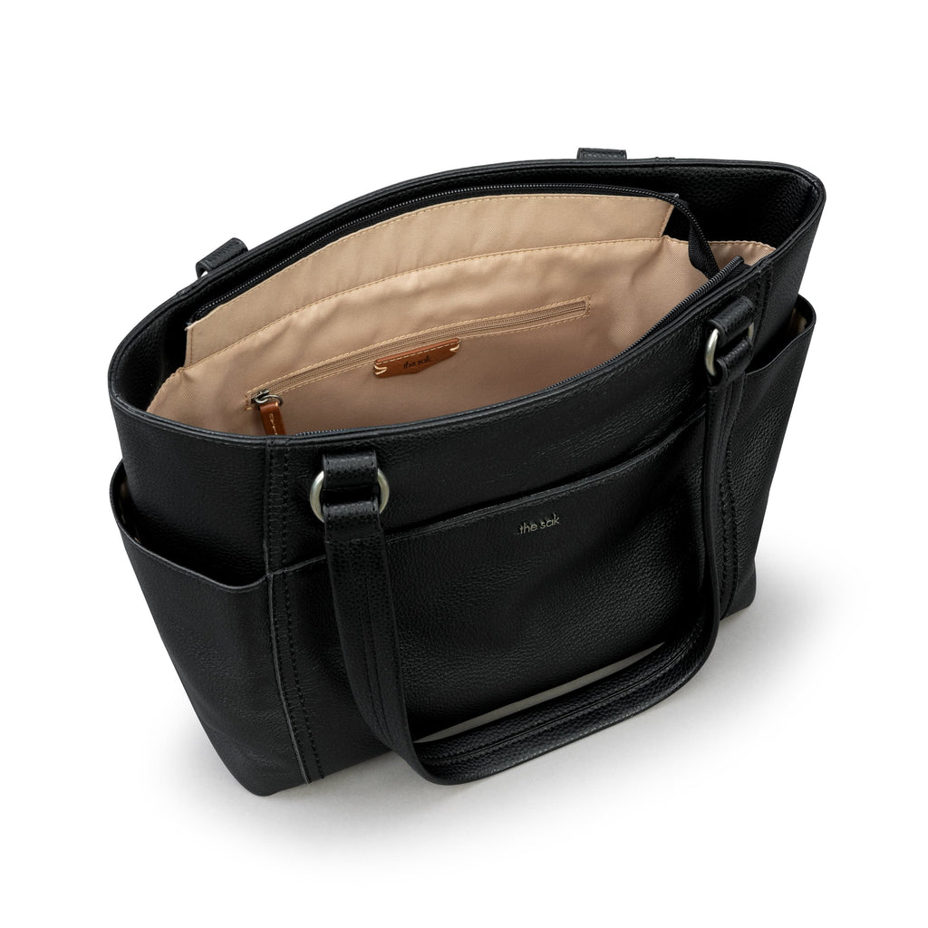 The Sak Ashby Satchel - Leather - Black