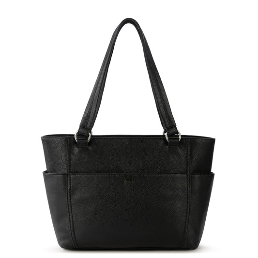 The Sak Ashby Satchel Leather - |Black|