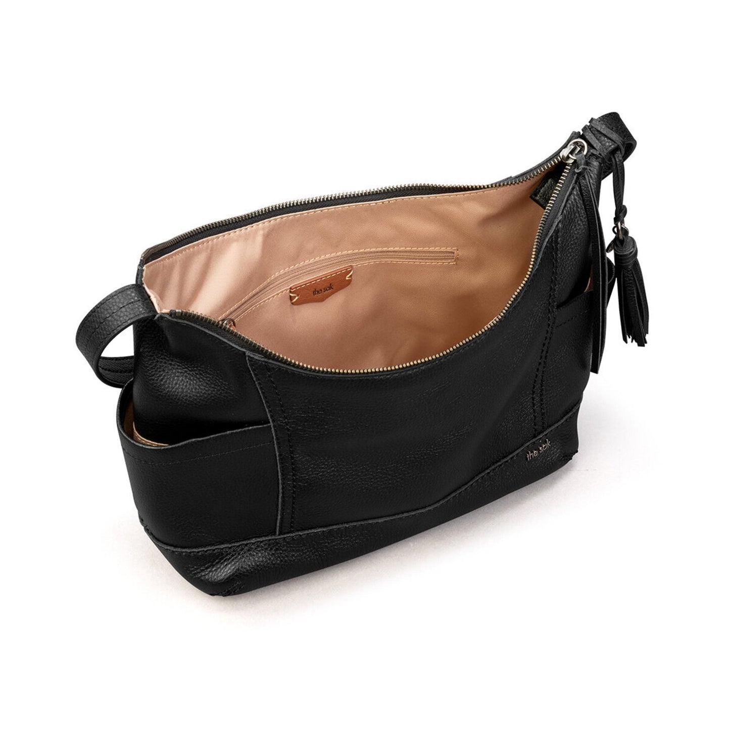 The Sak Kendra Hobo Leather - |Black|