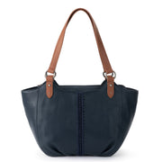 Bolinas Satchel - Leather - Indigo