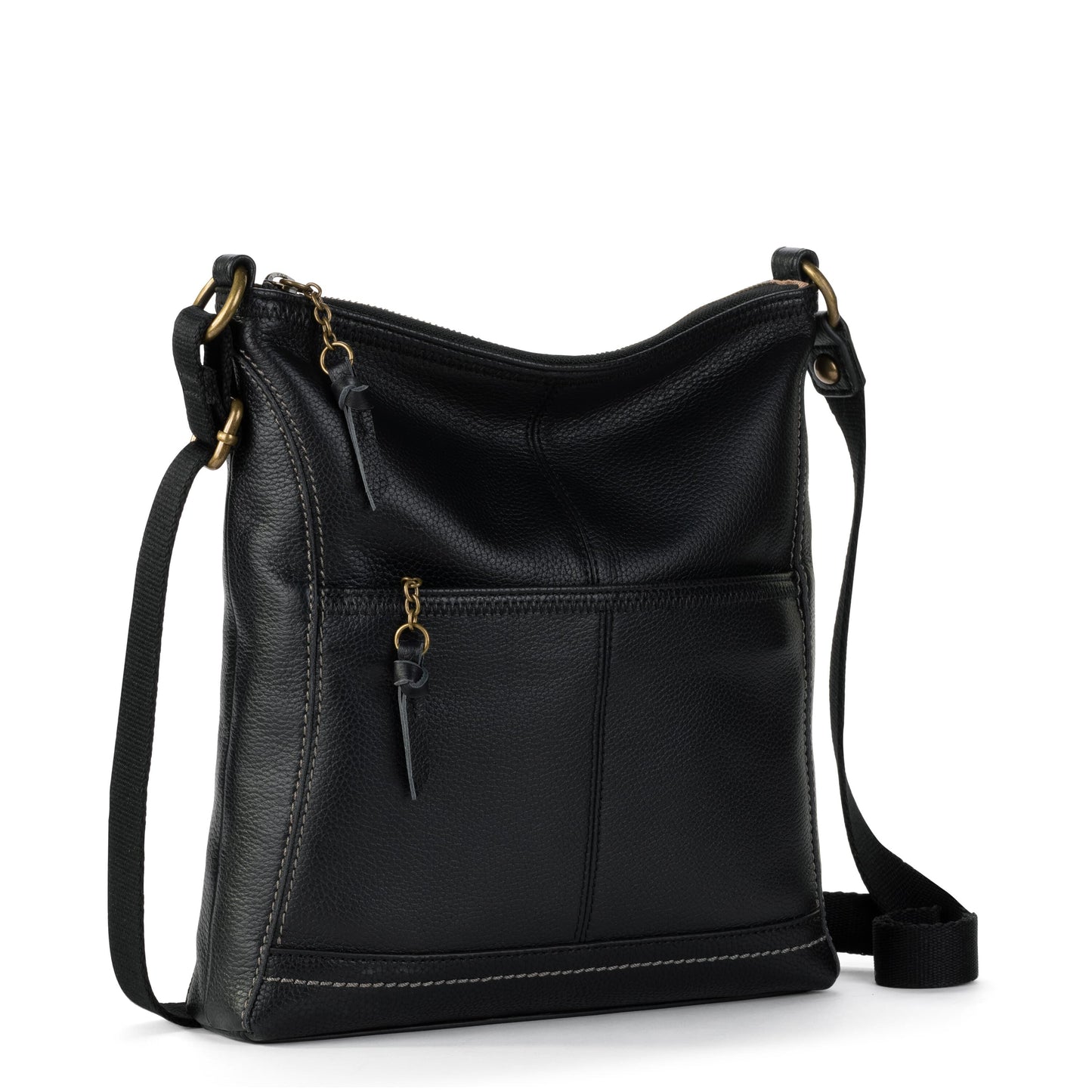 The Sak Iris Crossbody Leather - |Black|