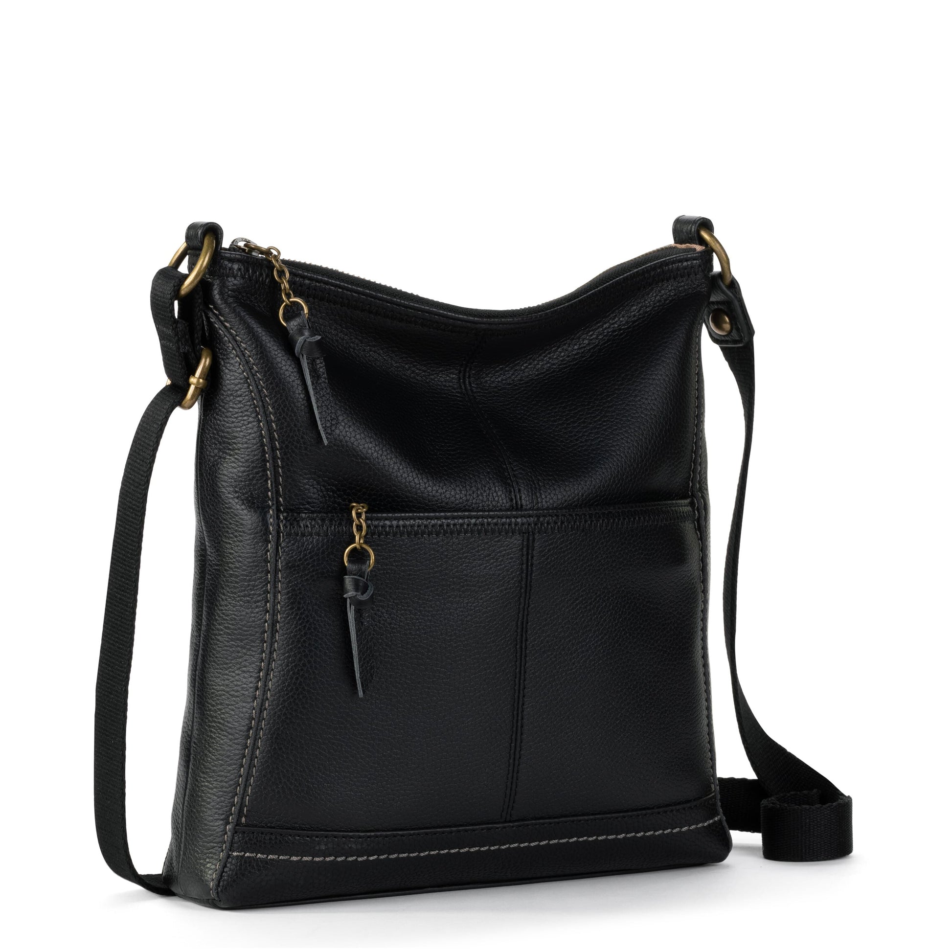 The Sak Iris Crossbody Leather - |Black|