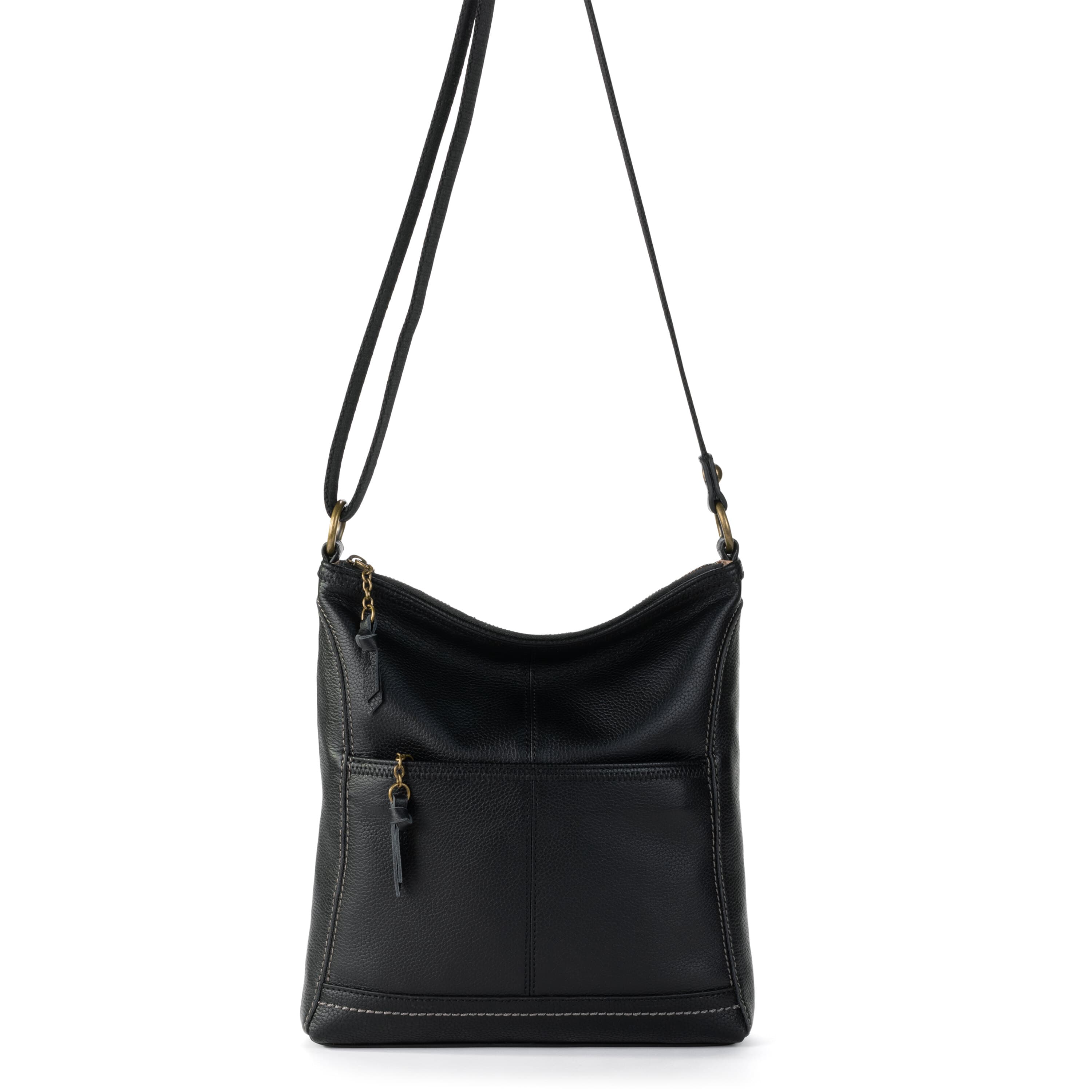 The Sak Iris Crossbody - Leather - Black
