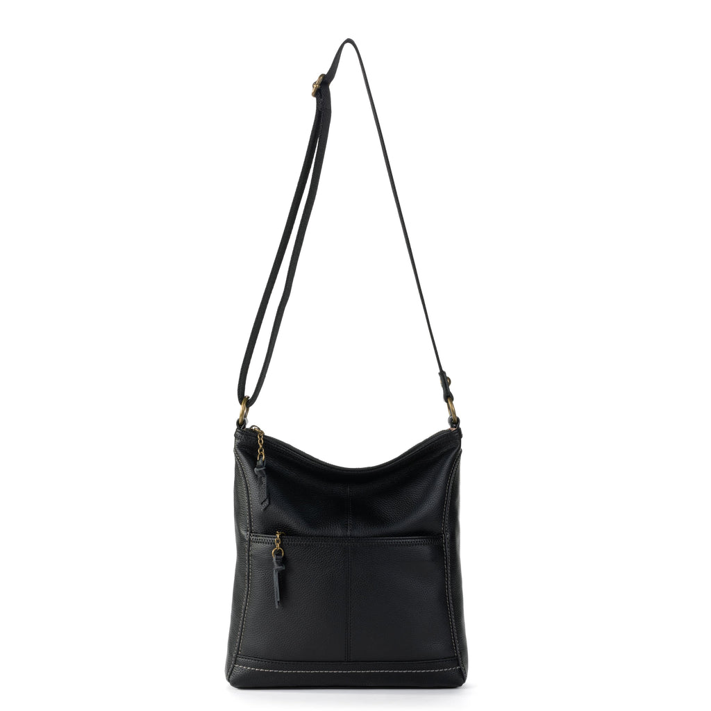 The Sak Iris Crossbody - Leather - Black