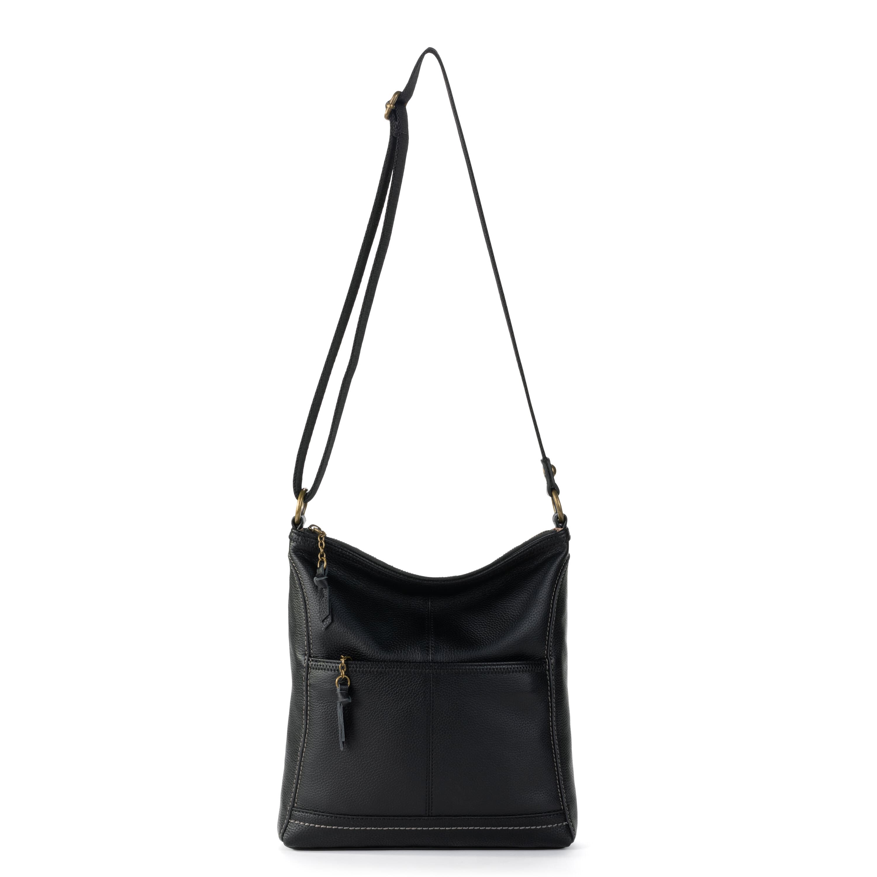 The Sak Iris Crossbody - Leather - Black