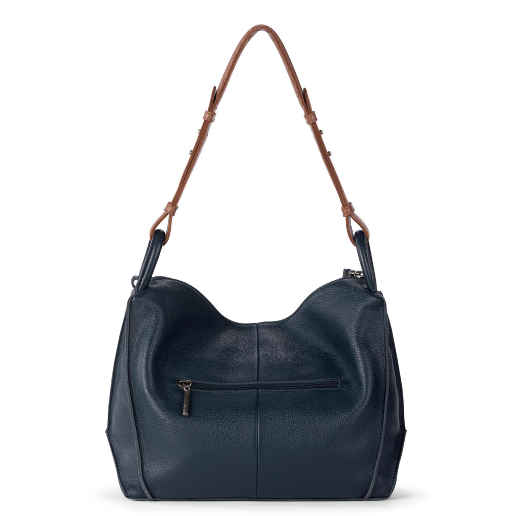 The Sak Los Feliz Hobo - Leather - Indigo