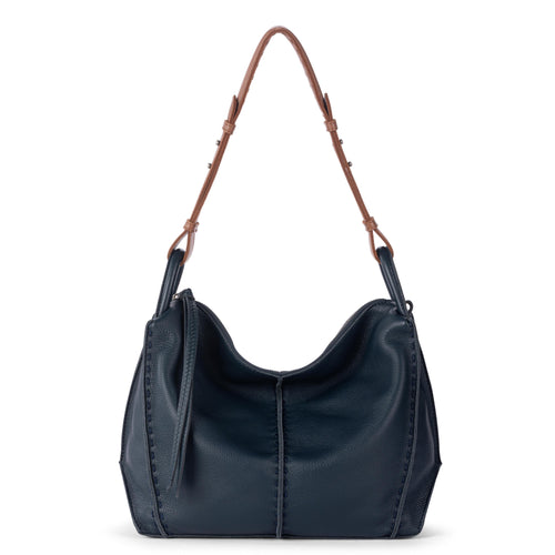 The Sak Los Feliz Hobo - Leather - Indigo