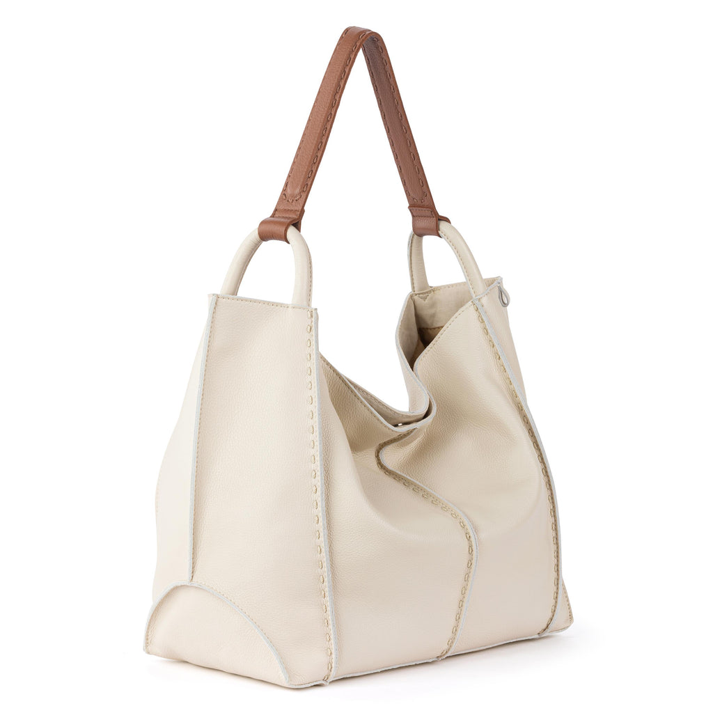 The Sak Los Feliz Large Tote - Leather - Stone
