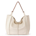 The Sak Los Feliz Large Tote - Leather - Stone