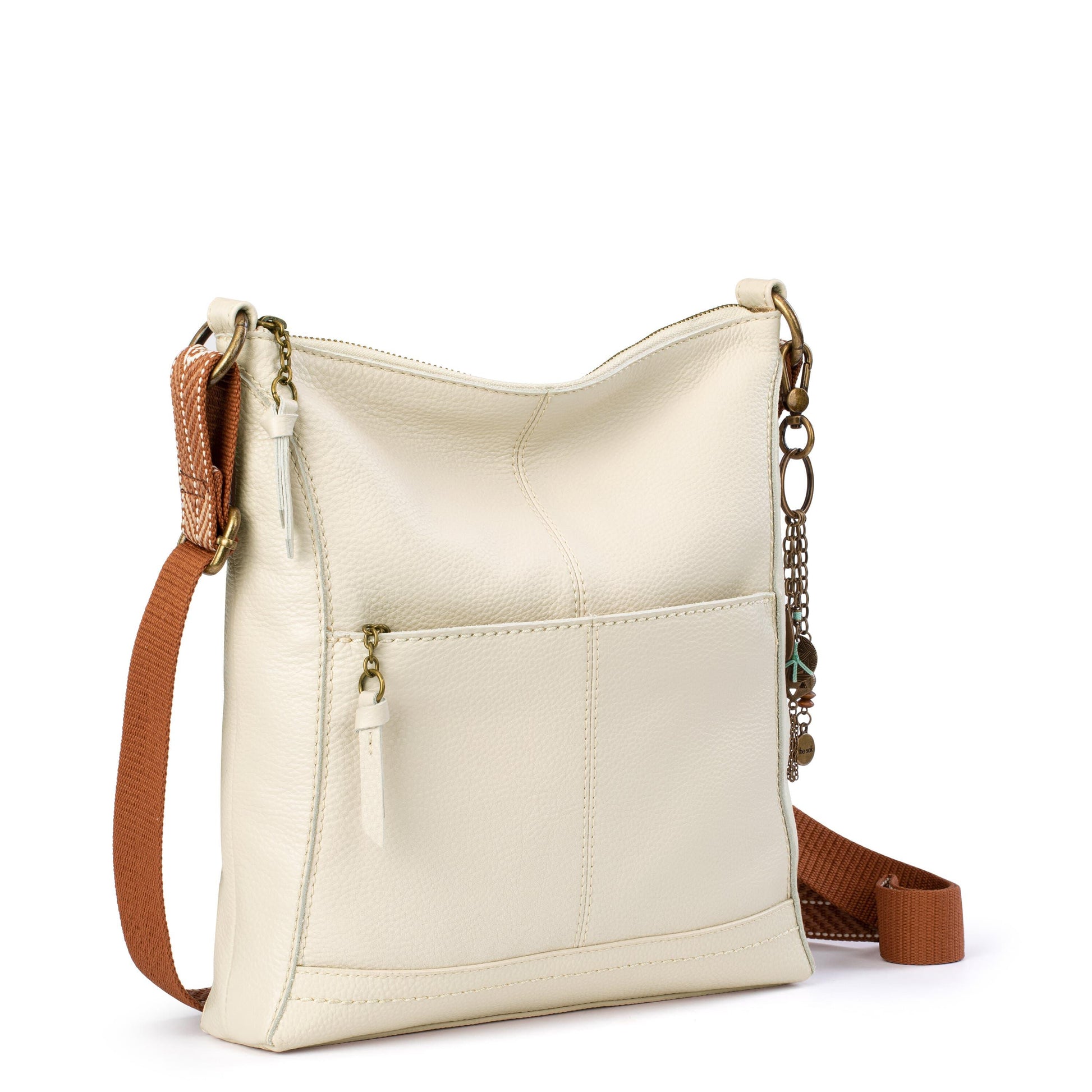The Sak Lucia Crossbody Leather - |Stone|