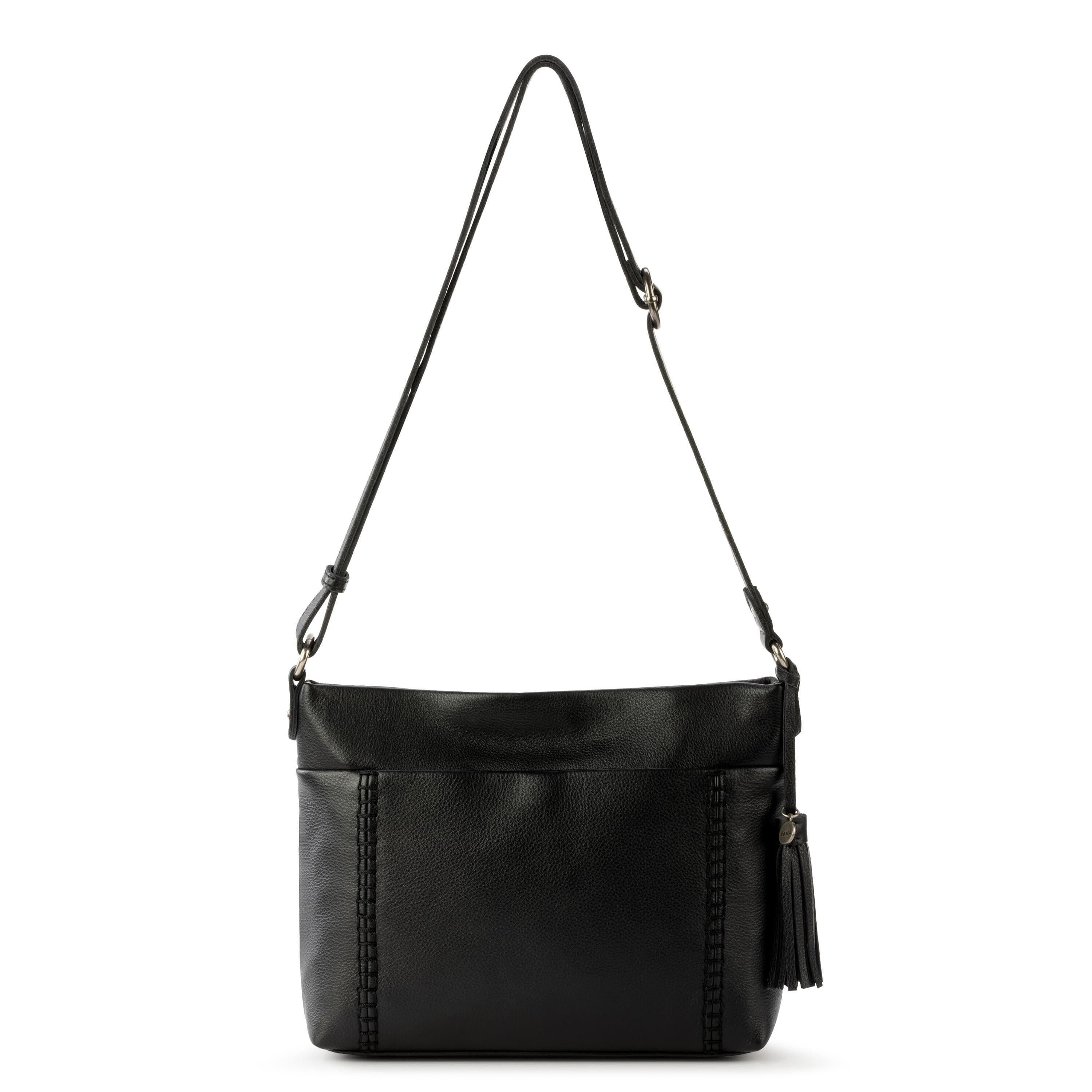 The Sak Melrose Crossbody - Leather - Black