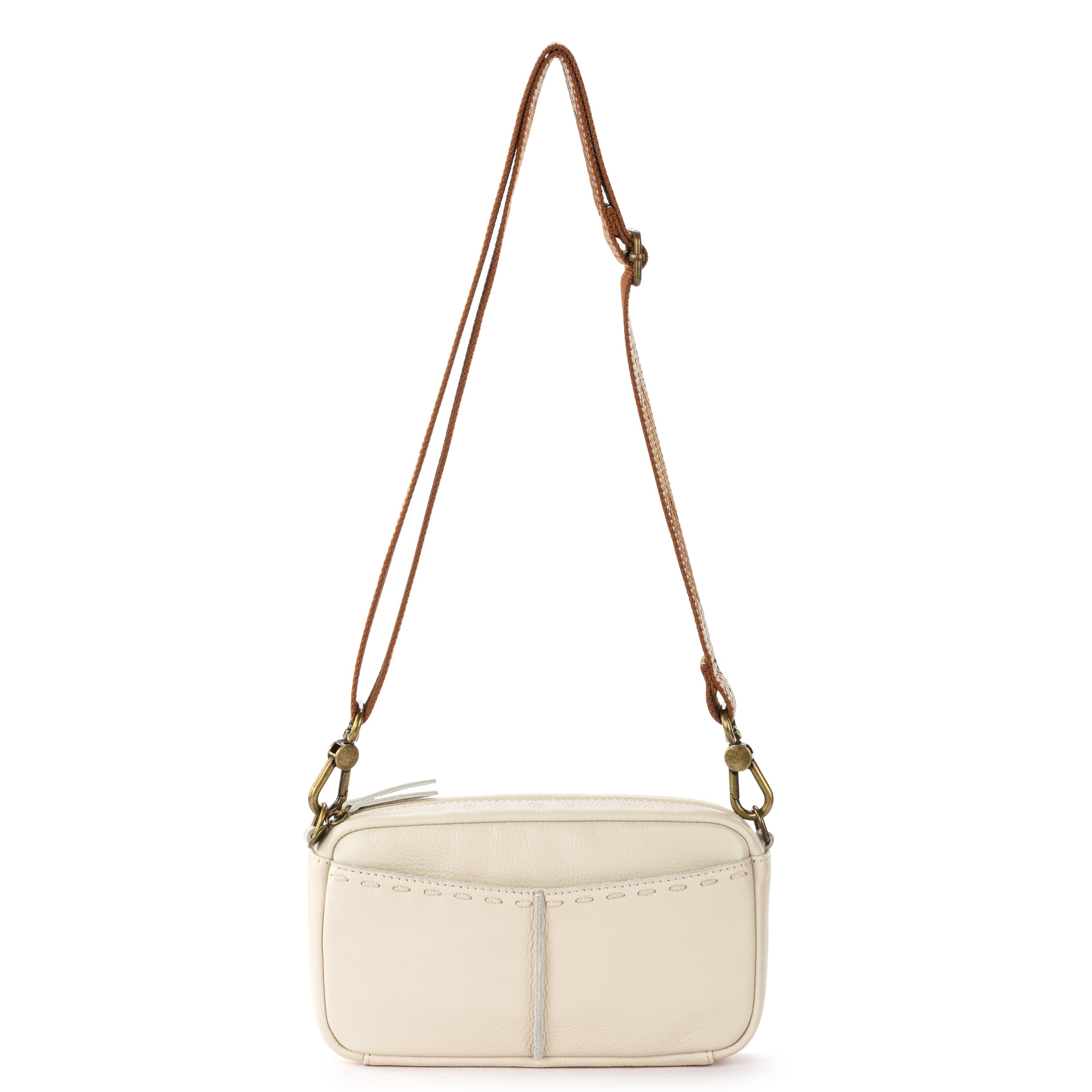 The Sak Cora Smartphone Crossbody - Leather - Stone