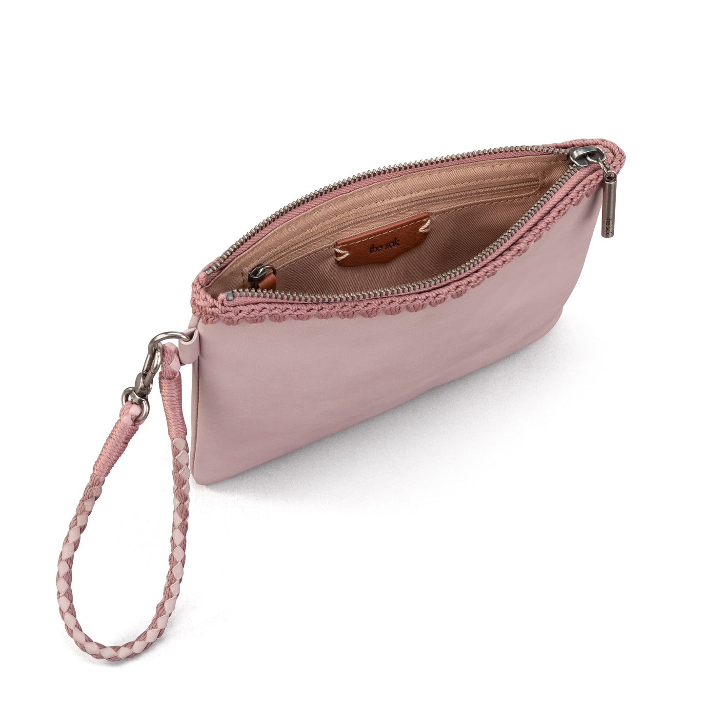 The Sak Vita Wristlet Leather - |Rosewood|