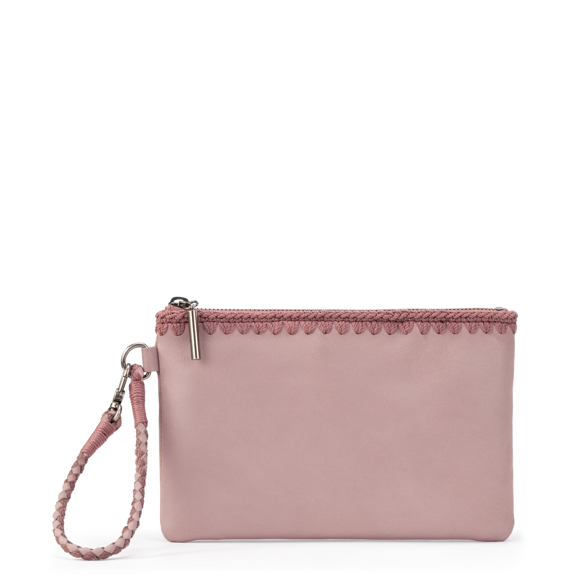 The Sak Vita Wristlet Leather - |Rosewood|