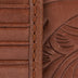 Iris Card Wallet - Leather - Teak Leaf Embossed
