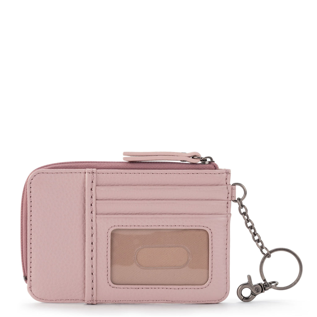 The Sak Iris Card Wallet - Leather - Rosewood