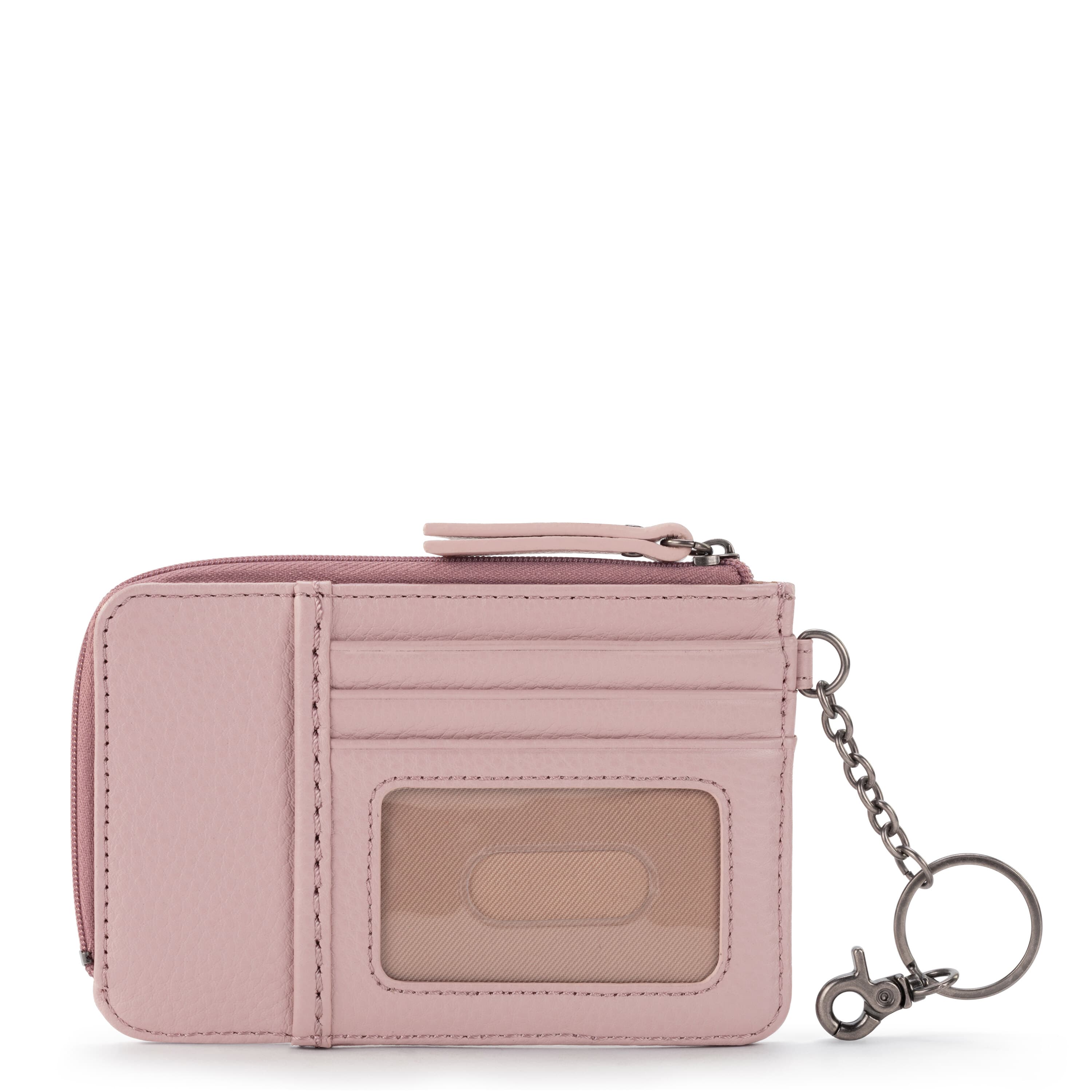 The Sak Iris Card Wallet - Leather - Rosewood