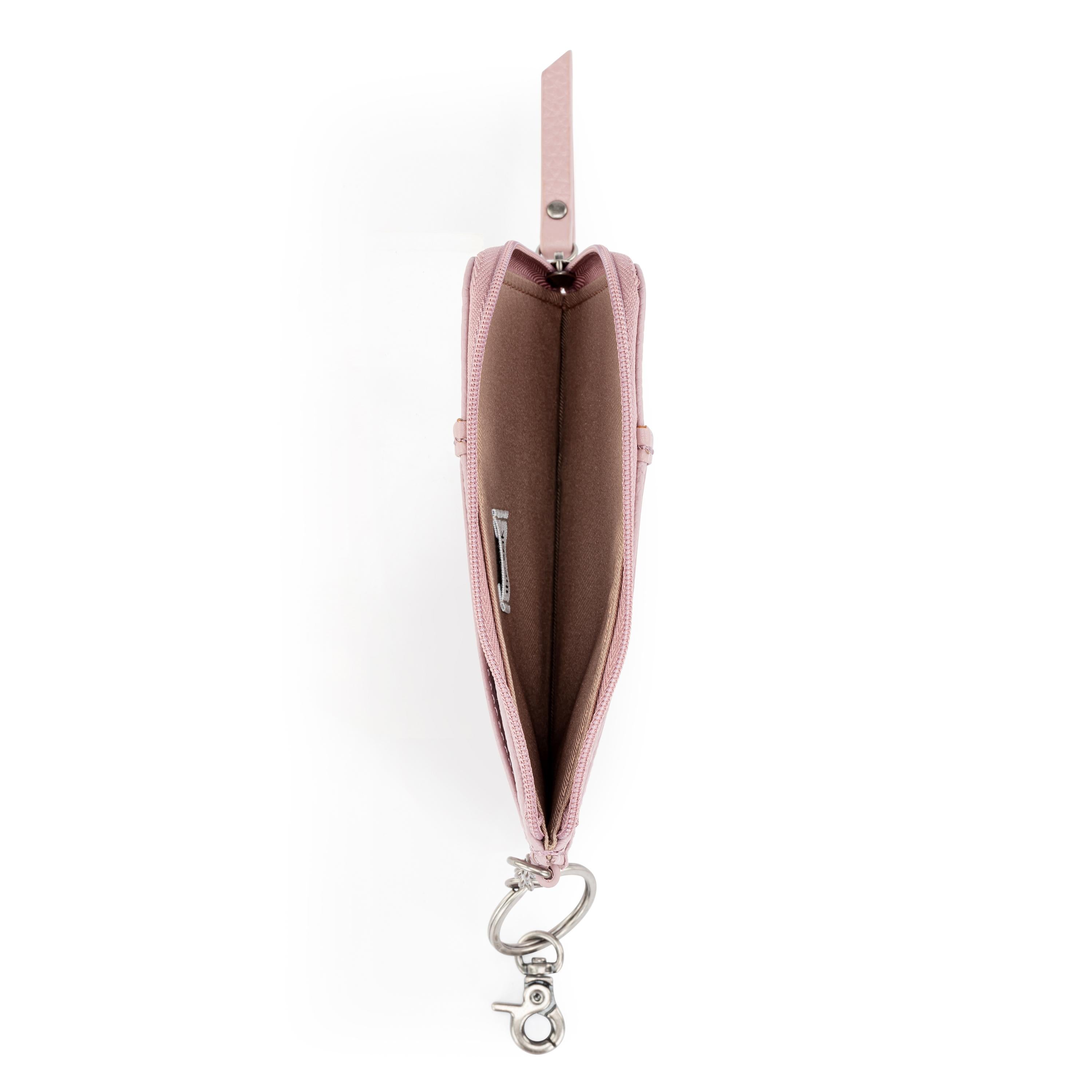 The Sak Iris Card Wallet - Leather - Rosewood
